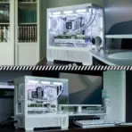 DeepCool CG380 3F DeepCool CG380 3F WH Micro-ATX Panoramic Case, 3x ARGB Built-in Fans, Tempered Glass, USB-C Gen2, 360mm Radiator, 410mm GPU Clearance, Reverse Connector Support | WHITE - Image 8