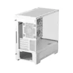 DeepCool CG380 3F DeepCool CG380 3F WH Micro-ATX Panoramic Case, 3x ARGB Built-in Fans, Tempered Glass, USB-C Gen2, 360mm Radiator, 410mm GPU Clearance, Reverse Connector Support | WHITE - Image 10