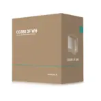 DeepCool CG380 3F DeepCool CG380 3F WH Micro-ATX Panoramic Case, 3x ARGB Built-in Fans, Tempered Glass, USB-C Gen2, 360mm Radiator, 410mm GPU Clearance, Reverse Connector Support | WHITE - Image 19
