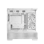 DeepCool CG380 3F DeepCool CG380 3F WH Micro-ATX Panoramic Case, 3x ARGB Built-in Fans, Tempered Glass, USB-C Gen2, 360mm Radiator, 410mm GPU Clearance, Reverse Connector Support | WHITE - Image 17