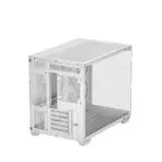 DeepCool CG330 3F WH Panoramic Micro-ATX Case, Dual-Chamber Airflow, 3 ARGB Build-in Fans, 410mm GPU Support, 360mm Radiator Support, 46mm Cable Space, Tempered Glass, Compact High Airflow Design | WHITE - Image 13
