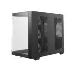 DeepCool CG530U 4F Curved Glass Dual-Chamber ATX Case, 4 ARGB Build-in Fans, 410mm GPU Support, 360mm Radiator Support, 45mm Cable Space, USB-C, High Airflow Showcase | BLACK - Image 17