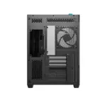 DeepCool CG530U 4F Curved Glass Dual-Chamber ATX Case, 4 ARGB Build-in Fans, 410mm GPU Support, 360mm Radiator Support, 45mm Cable Space, USB-C, High Airflow Showcase | BLACK - Image 18