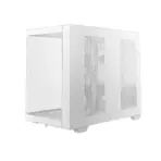 DeepCool CG530U 4F WH Curved Glass Dual-Chamber ATX Case, 4 ARGB Build-in Fans, 410mm GPU Support, 360mm Radiator Support, 45mm Cable Space, USB-C, High Airflow Showcase | WHITE - Image 16