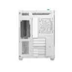 DeepCool CG530U 4F WH Curved Glass Dual-Chamber ATX Case, 4 ARGB Build-in Fans, 410mm GPU Support, 360mm Radiator Support, 45mm Cable Space, USB-C, High Airflow Showcase | WHITE - Image 17
