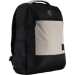 MSI Essential Backpack II 16 Inch Laptop Backpack Beige Black Polyester Water Repellent Wear Resistant Large Capacity Breathable Design Multi Compartment Travel Bag