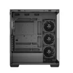DeepCool CG580 4F V2 ATX Case with 270 Degree Tempered Glass, 4 ARGB Build-in Fans, 360mm Radiator Support, 410mm GPU Support, Type C, Single Chamber, 33mm Cable Management | BLACK - Image 12