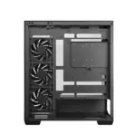 DeepCool CG580 4F V2 ATX Case with 270 Degree Tempered Glass, 4 ARGB Build-in Fans, 360mm Radiator Support, 410mm GPU Support, Type C, Single Chamber, 33mm Cable Management | BLACK - Image 13