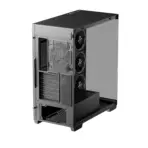 DeepCool CG580 4F V2 ATX Case with 270 Degree Tempered Glass, 4 ARGB Build-in Fans, 360mm Radiator Support, 410mm GPU Support, Type C, Single Chamber, 33mm Cable Management | BLACK - Image 14