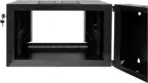 Unilink 4U Wall Mount Network Rack 600x450mm With Glass Door, 80KG Load, SPCC Steel Build, Cable Management, Fan Support, IP20 Cabinet For Networking AV Telecom Systems - Image 3