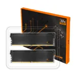 V-COLOR Manta XSky DDR5 32GB RAM Kit (2x16GB) 6400MHz CL32 1.40V SK Hynix Original IC Gaming Desktop Memory Module for AMD EXPO | BLACK ~ TMXSAO1664832KKK - Image 5
