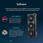 ASUS PRIME GeForce RTX 5080 OC 16GB Graphics Card, PCIe 5.0, 1801 AI TOPs, 10752 CUDA Cores, 2685 MHz OC, 30Gbps, 256-Bit, SFF Ready  - Image 7