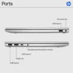 HP 14-EP2035CL : Intel® Core 3 Processor N355 | 16 GB DDR4 RAM ; 512 GB NVMe SSD | UHD Graphics | 14-inches FHD Display | Windows 11 | SILVER  - Image 4