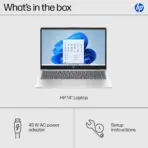 HP 14-EP2035CL : Intel® Core 3 Processor N355 | 16 GB DDR4 RAM ; 512 GB NVMe SSD | UHD Graphics | 14-inches FHD Display | Windows 11 | SILVER  - Image 7