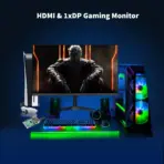 BUEROTIKA B27M2 27-Inch Full HD IPS Gaming Monitor, 165Hz, 3ms, 98% sRGB, 16.7M Colors, 300cd/m² Brightness, DP, Dual HDMI, Audio Out, Dual 2W Speakers | BLACK  - Image 5