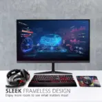 BUEROTIKA B27M2 27-Inch Full HD IPS Gaming Monitor, 165Hz, 3ms, 98% sRGB, 16.7M Colors, 300cd/m² Brightness, DP, Dual HDMI, Audio Out, Dual 2W Speakers | BLACK  - Image 7