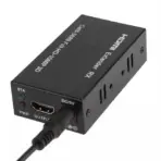 HDMI Extender Through LAN 60M Kit, Full HD 1080p Video & Audio Transmission Over Single Cat5e/Cat6 Cable, Plug & Play TX/RX Solution For AV, Projectors & Digital Signage - Image 4