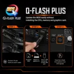GIGABYTE Z690 UD DDR4 ATX Motherboard, LGA1700, 4x DDR4-5333 OC, PCIe 5.0, Triple Gen4 M.2, 2.5GbE, USB-C 20Gbps, Smart Fan 6, Q-Flash Plus, for 14th/13th/12th Gen | OPEN BOX  - Image 8
