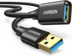 UGREEN 3 meters USB 3.0 Extension Cable, USB-A Male to Female, 5Gbps Data Transfer, Up to 2A Charging, Gold-Plated Connectors, Plug-and-Play | 30127 Black  - Image 10