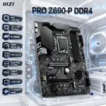 MSI PRO Z690-P DDR4 ATX Motherboard With LGA1700, 4x DIMMs DDR4-5333+ OC, PCIe 5.0 x16, Dual Gen4 M.2, 2.5GbE LAN And USB-C 20Gbps, Intel Z690, 14th/13th/12th Gen CPU Support | OPEN BOX