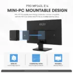 MSI PRO MP243L E14 23.8-Inch FHD 144Hz IPS Business Monitor, 1ms MPRT, HDR Ready, AMD FreeSync, PerfectEdge, EyesErgo, HDMI, VGA, VESA Mount & MSI Power Link - Image 9
