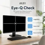 MSI PRO MP243L E14 23.8-Inch FHD 144Hz IPS Business Monitor, 1ms MPRT, HDR Ready, AMD FreeSync, PerfectEdge, EyesErgo, HDMI, VGA, VESA Mount & MSI Power Link - Image 5