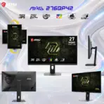 MSI MAG 276QP42 27-Inch Rapid IPS WQHD Gaming Monitor, 425Hz OC, 0.5ms GtG, DisplayHDR 400, Adaptive-Sync, HDMI 2.1, DP 1.4a, PS5/Xbox 120Hz & 110mm Height, Pivot, PIP/PBP - Image 10