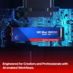 WD Blue SN5100 4TB NVMe SSD, M.2 2280, PCIe Gen 4.0 x4, Up To 6,900MB/s Read, Internal Solid-State Storage For Compatible Desktop PCs & Laptops - Image 5