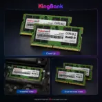 KingBank KDSN 32GB DDR5-5600 CL45 SO-DIMM Laptop Memory  1.1V – Samsung-Chip Module for Intel and AMD Systems, Single 32GB Upgrade | K5.01.FN05DE4002 - Image 9