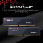 G.SKILL Ripjaws S5 32GB (2x16GB) DDR5-6000 CL36 Desktop RAM Kit, 1.35V, Intel XMP 3.0, AMD EXPO, 33mm Low-Profile, Aluminum Heatsink  | BLACK ~ F5-6000J3636F16GX2-RS5K - Image 5