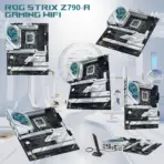 ASUS ROG Strix Z790-A Gaming WiFi ATX Motherboard, LGA1700, DDR5-7800+ OC, PCIe 5.0, 4× M.2, Wi-Fi 6E, 2.5Gb LAN, USB-C 20Gbps, for 14th - 13th - 12th Gen | OPEN BOX - Image 7