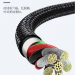 ONTEN OTN-CC201 USB-C to USB-C PD 240W Super Fast Charging Data Cable 1M – Aluminum Alloy Connectors With Durable Nylon Braided Cable - Image 3