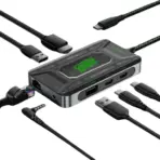 PIVA DS7 USB-C 7-Port Hub – 4K 60Hz HDMI, 100W PD, 32-Bit/384kHz Audio, USB 3.1 5120Mbps, Gigabit Ethernet, Dual Type-C & 40cm Braided Cable - Image 6