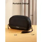 UGREEN LP930 65556 Medium Electronics Travel Organizer – Water-Resistant Polyester Tech EDC Pouch, 3 Compartments, YKK Zippers, 24 × 13 × 7 cm - Image 3