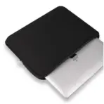 S77 15.6-Inch Black Laptop Sleeve – Slim Protective Carrying Case With Full-Zip Closure and Dual Zipper Pulls – BAD-SLEEVE-S77 - Image 3
