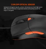 Meetion C505 4-in-1 Wired RGB Gaming Kit with Backlit Full-Size Keyboard, 3200 DPI Mouse, Stereo Headset with Microphone & Precision Mouse Pad – Black - Image 7