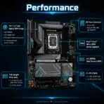GIGABYTE Z890 EAGLE WIFI7 PLUS + Intel Core Ultra 7 265KF Gaming Bundle, CPU Pre-Installed, 20C/20T, 5.5GHz, 4 x DDR5 DIMMs 9466+MT/s (OC), PCIe 5.0, 4×M.2, Wi-Fi 7 & 2.5GbE  - Image 3