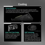 ASUS Dual GeForce RTX 5060 Ti 16GB GDDR7  OC Edition GPU, 2632MHz Boost, 4608 CUDA, PCIe 5.0, DLSS 4, Ray Tracing, 8K Output, 4 Display Support, Compact 2.5 Slot Design | DUAL-RTX5060TI-O16G - Image 3