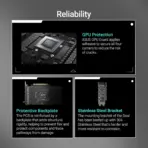 ASUS Dual GeForce RTX 5060 Ti 16GB GDDR7  OC Edition GPU, 2632MHz Boost, 4608 CUDA, PCIe 5.0, DLSS 4, Ray Tracing, 8K Output, 4 Display Support, Compact 2.5 Slot Design | DUAL-RTX5060TI-O16G - Image 4