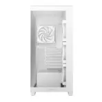 DeepCool CG580 4F V2 WH Panoramic ATX Gaming Case, 270° Tempered Glass, 4× ARGB PWM Fans, Dual 360mm Radiator Support, 410mm GPU, USB-C | WHITE - Image 13