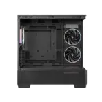 DeepCool CG380U 3F Curved Panoramic Micro-ATX Gaming Case, 3× ARGB Fans, 360mm Radiator, 410mm GPU, Rear-Connector Support, USB-C Gen2 | Black - Image 10