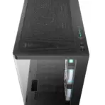 DeepCool CG380U 3F Curved Panoramic Micro-ATX Gaming Case, 3× ARGB Fans, 360mm Radiator, 410mm GPU, Rear-Connector Support, USB-C Gen2 | Black - Image 15