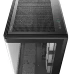DeepCool CG590U 5F Curved-Glass ATX Gaming Case, 5× ARGB PWM Fans, Triple 360mm Radiator Support, 410mm GPU, Rear-Connector Support, USB-C Gen2 | BLACK - Image 15