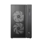 DeepCool CG590 MESH 2F Dual-Chamber ATX Case, 2×160mm ARGB Fans, Up To 13 Fans, Triple 360mm Radiator Support, 410mm GPU, USB-C Gen2 | BLACK  - Image 12