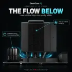 DeepCool ASSASSIN IV VC VISION 300W Dual-Tower Digital CPU Cooler, Vapor Chamber, 7 Heatpipes, Digital Display, 140mm + 120mm FDB PWM Fans, LGA1851/AM5 | BLACK - Image 9