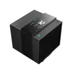 DeepCool ASSASSIN IV VC VISION 300W Dual-Tower Digital CPU Cooler, Vapor Chamber, 7 Heatpipes, Digital Display, 140mm + 120mm FDB PWM Fans, LGA1851/AM5 | BLACK - Image 12