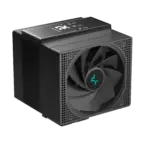 DeepCool ASSASSIN IV VC VISION 300W Dual-Tower Digital CPU Cooler, Vapor Chamber, 7 Heatpipes, Digital Display, 140mm + 120mm FDB PWM Fans, LGA1851/AM5 | BLACK - Image 14
