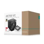 DeepCool AK700 VC CPU Air Cooler, Vapor Chamber 2.0, 7 Heatpipes, 2700 RPM FDB PWM Fan, 80.37 CFM, 4.98 mmAq, LGA1851/1700 & AM5/AM4 | BLACK - Image 17