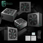 GamerStorm by DeepCool PF750X 750W PSU, Triple Bronze Certified, ATX 2.52, Active PFC + DC-to-DC, 120mm HYB Fan, Sleeved Cables, 8 Protections, Non-Modular | BLACK  - Image 12