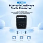 Xprinter XP-P801A 80mm Mobile Thermal Receipt Printer, 72mm Print Width, 203 DPI, 70mm/s, USB + Bluetooth, 1800mAh Battery, QR Code, Black - Image 3